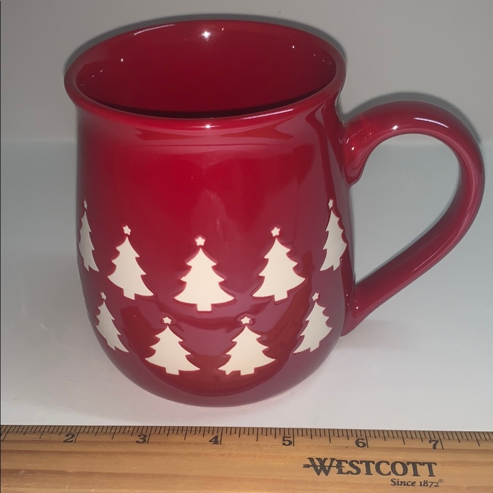 Grateful Gatherings Red Christmas Tree Mug - Picture 6 of 8